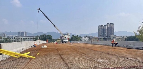 抓建設嚴防疫 蒲江縣重大項目復工復產火熱推進，基礎設施建設按下“快進鍵”